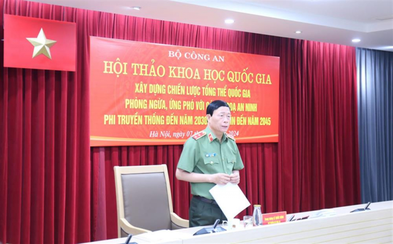 Xây dựng chiến lược tổng thể quốc gia phòng ngừa, ứng phó với các đe dọa an ninh phi truyền thống